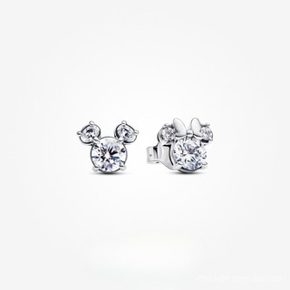 Bông tai hình Mickey và Minnie Mouse từ Disney, thiết kế lấp lánh