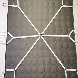 Dây buộc ga trải giường Crisscross Giữ ga trải giường chắc chắn và bó sát Kẹp ga trải giường Thích hợp cho các góc và nệm