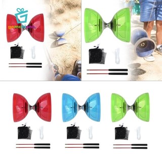 Gamchiano Trung Quốc Diabolo Bộ Đồ Chơi Vui Vẻ Cổ Điển Ba Vòng Bi Cho Người Lớn Trẻ Em Người Mới Bắt Đầu