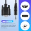 Cáp nữ DB9 9 Pin VGA, DB 9 Nữ sang TRS 3.5mm (1 / 8in) TRS Stereo Nam Cáp dữ liệu nối tiếp-6 Feet