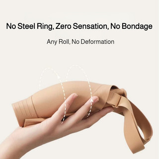 『 Brelira 』 Áo ngực thu nhỏ ngực lớn Chống chảy xệ Hỗ trợ không dây liền mạch Full Cup Zero Cảm giác thoải mái thoáng khí Tập hợp đồ lót nữ