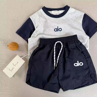 Áo Vest Mùa Hè Trẻ Em / Không Tay + Quần Phù Hợp Với 2025 Bé Trai Bé Gái Mỏng Thường Ngày Hai Mảnh Phù Hợp Với Bé Chữ Ngắn Tay Năm Điểm Quần