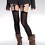 Tất Nhung Co Giãn trên Đầu Gối cho Cosplay và Lễ Hội Âm Nhạc - Phong Cách Gothic & Punk, Anti-Slip Design (2 Màu)