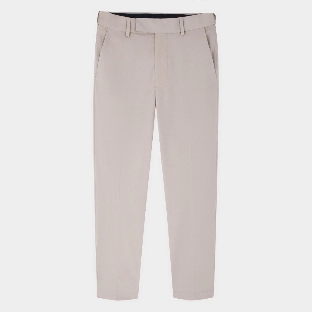 Quần Âu Nam Lamode công sở sinh viên Dáng Cropped màu đen - be LTR0020S0E