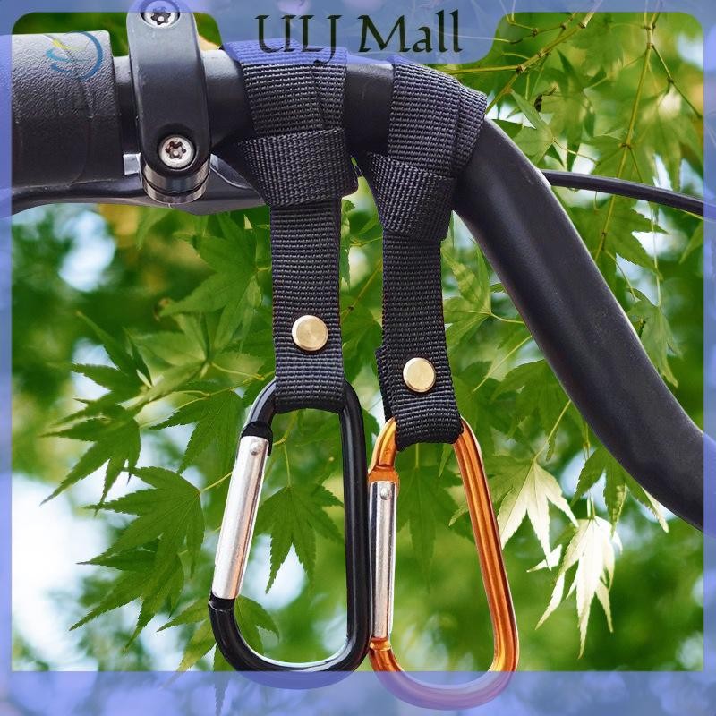 ULJ 1/2 Chiếc Móc Hợp Kim Nhôm Trước Tay Cầm Xe Tay Ga/Xe Đẩy Bé/Xe Máy, Móc Chữ D Treo Đồ.