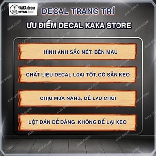 Decal Dán Trang Trí Tiệm Tóc, Tiệm Nail, Hình Dán Ngoài Trời, Trong Nhà- Decal Cao Cấp, Decal Chống Nước, Chịu Nhiệt.