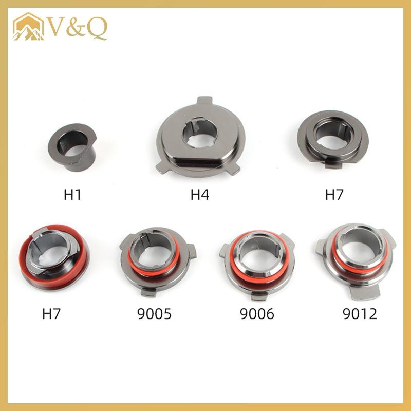 Littleloves1 Cho V7-9005 / 9006 / 9012 / H11 / H7 / H4 / H3 / H1 Kẹp Giữ Đèn LED Ô Tô Đèn Pha Bóng Đèn Đế Adapter Ổ Cắm Giá Đỡ EN