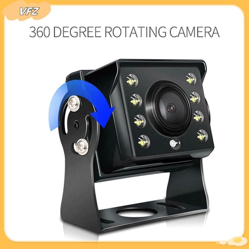 Louislifecool Xe Tải Xe Kéo RV Điểm Mù Phía Sau Ô Tô Ngược AV Camera LED Tầm Nhìn Ban Đêm Mới