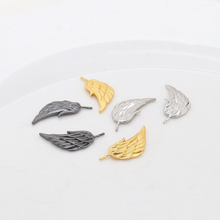 Đồng mạ vàng thật, cánh đại bàng cỡ lớn và nhỏ, phong cách Baroque, phụ kiện và vật liệu trang sức thủ công.
