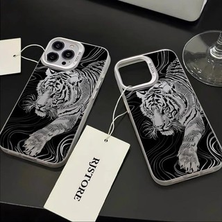 Ốp bảo vệ Apple Niche Art Fierce Thích hợp cho iPhone 15 13 Pro Max 11promax 12 14 Pro Max Vỏ silicon XS Max 8 Plus XR 11 Pro 12 14 Plus Chống sốc BLL chống bụi