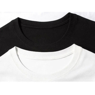 [Plus Size] Áo nam cỡ lớn in chữ 10XL cổ tròn màu đen