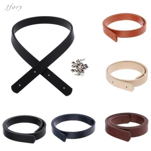 Jfory Da PU Túi Tote Dây Đeo Tay Cầm Túi Xách Vai DIY Ví Làm Phụ Kiện Có Đinh Tán