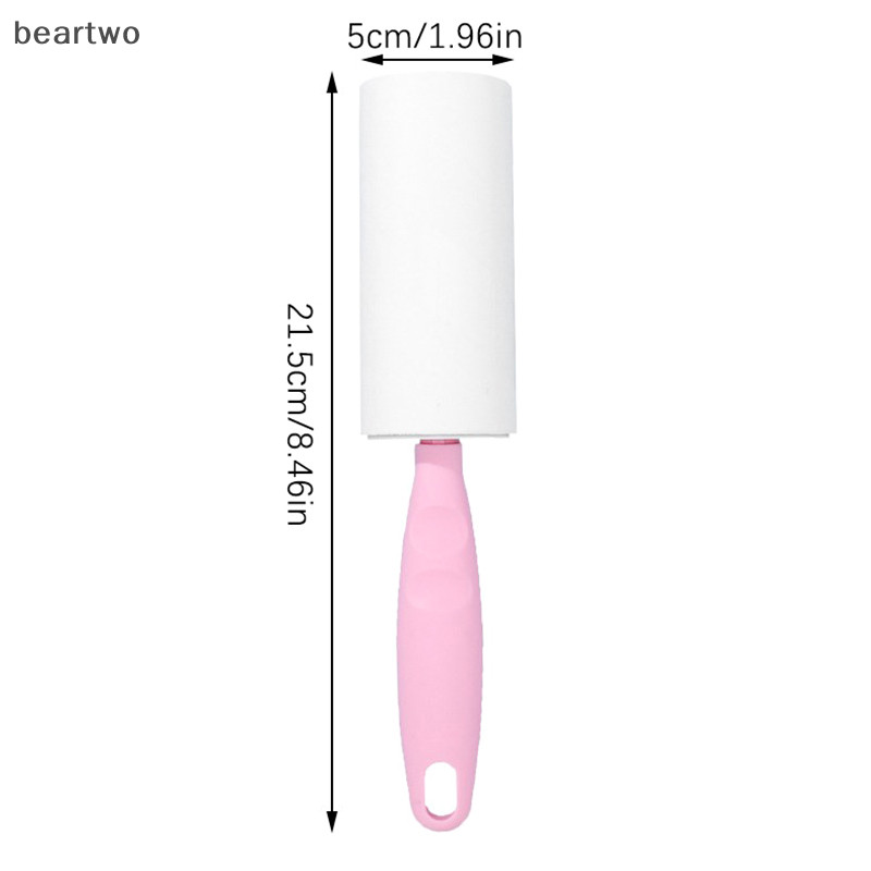 < Beartwo > Lint Roller Refills Remover Pet Dog Hair Clothing Sofa Dust Remover Bàn chải có thể thay thế Cuộn Phụ kiện làm sạch đẹp