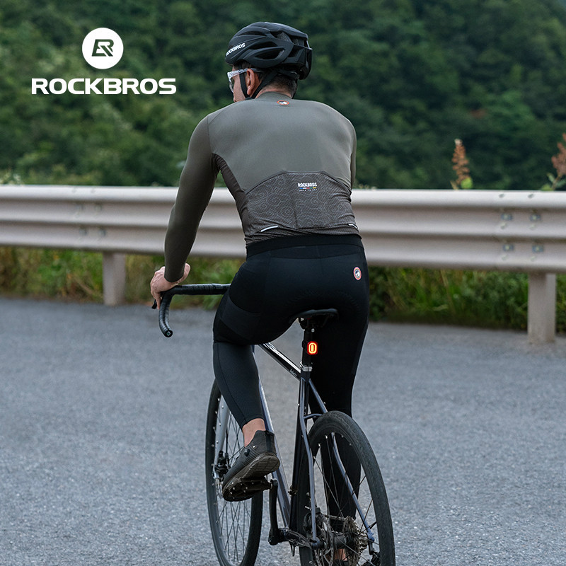 Rockbros Phanh Thông Minh Đèn Hậu Chống Thấm Nước Cùng Tần Số Cảm Ứng Đèn Phía Sau Tuổi Thọ Pin Dài Nhấp Nháy Đèn Sau Thiết Bị Đi Xe Đạp