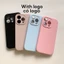Ốp Silicon Lỏng Cao Cấp Cho iPhone 17 / 16 / 15 / 14 / 13 / Pro Max Mềm Bảo Vệ Camera