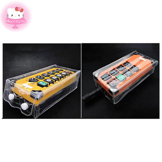 Moonlights PVC Vỏ Bảo Vệ Túi Bụi Cho -E1B F23 Công Nghiệp Không Dây Điều Khiển Từ Xa Chống Bụi Vỏ Bảo Vệ Trong Suốt EN
