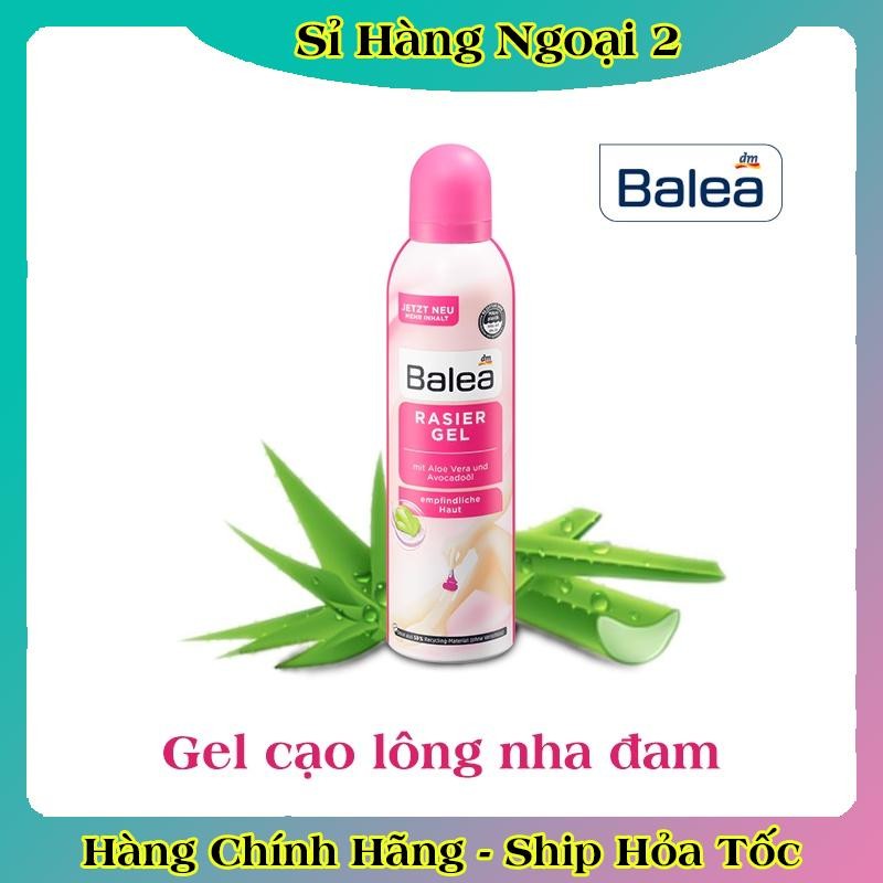 [Mẫu mới nhất] Gel cạo lông Balea toàn thân và bikini an toàn của Đức - Hàng nội địa Đức Đủ Bill