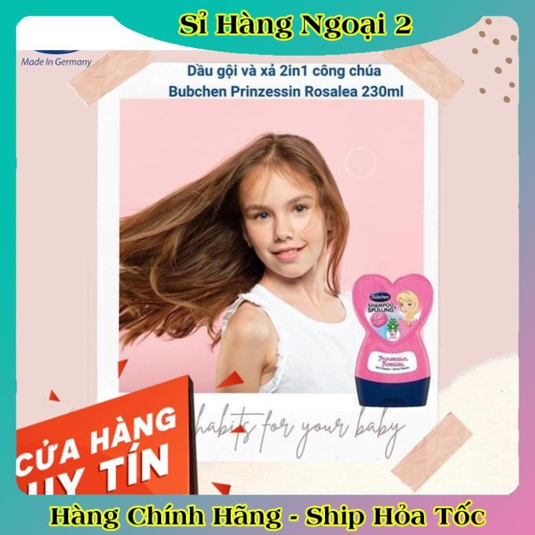 [auth] [ Nội địa Đức Đủ Bill] Dầu gội xả Bubchen 2in1 hình trái tim cho bé từ 1 tuổi chai 230ml [Hot]