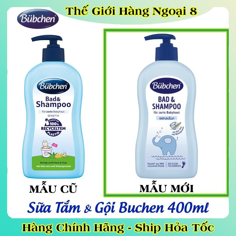 Sữa Tắm Gội, Kem Dưỡng Da, Kem hăm, Dầu Massage Cho Trẻ Sơ Sinh Bubchen Đức - Nội địa Đức Đủ Bill [Hot]
