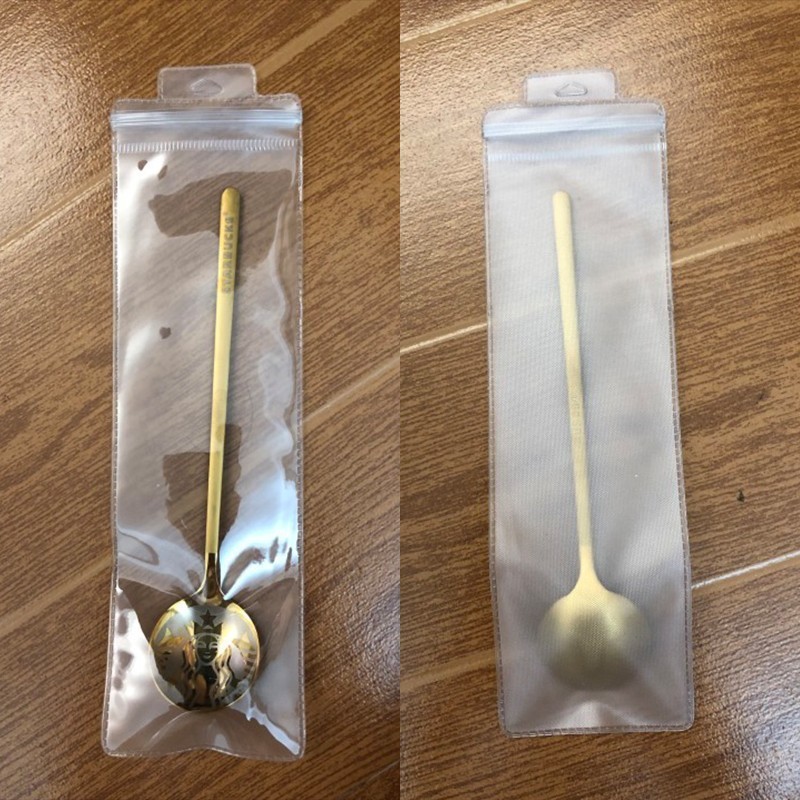 [Cosyh 0821] Thìa Inox Phong Cách Châu Âu Cà Phê Starbucks Thìa Tráng Miệng