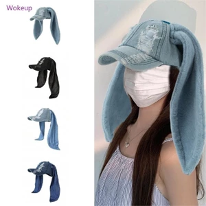Woke Subculture Mũ thể thao thông thường Mũ bóng chày hiện đại Tai thỏ Có thể điều chỉnh Mũ bố cho du lịch Tập thể dục