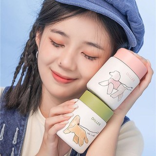 Cốc cách nhiệt BRIGHTF66, Bình nước giữ nhiệt bằng thép không gỉ 316 sáng tạo, Hộp cơm trưa cách nhiệt dễ thương dung tích lớn