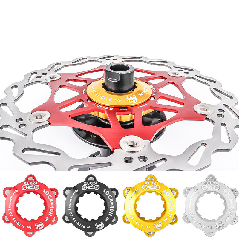 Tmoy Xe Đạp Centerlock Sang 6 Lỗ Adapter Xe Đạp Leo Núi Hub Khóa Trung Tâm Chuyển Đổi 6 Bu Lông Phanh Đĩa Cánh Quạt Đi Xe Đạp Accessoires TCVN