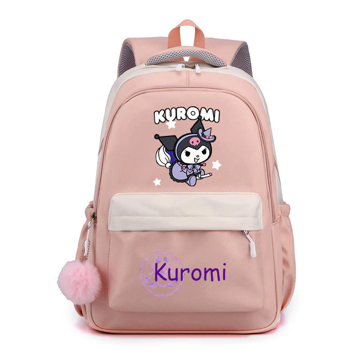 Unisex Cute Canvas Backpack – for School – 5