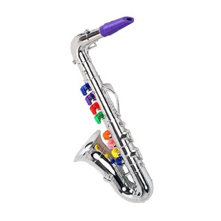 Đồ chơi saxophone trẻ em DAMAO, Đồ chơi nhạc cụ mô phỏng 8 tông màu, Biểu diễn sân khấu với âm thanh lớn Giáo dục bằng giọng nói lớn Đồ chơi saxophone Mini Học tập