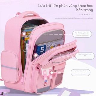 Balo Loopy cho bé gái - Cặp đi học nhẹ, dung tích lớn, thiết kế dễ thương
