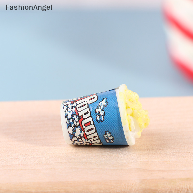 Fashionangel 4 Nhà Búp Bê Thu Nhỏ Bắp Rang Giả Chơi Nhà Búp Bê Mô Phỏng Thực Phẩm TH