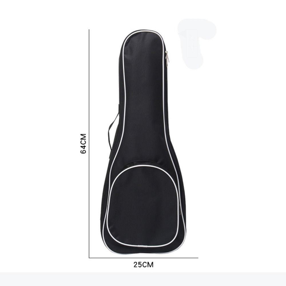 Túi đàn Ukulele ODAKA, Ba lô đàn guitar Mini chống thấm nước dày, Túi đựng đàn guitar 4 dây chống sốc bằng vải di động 23 inch