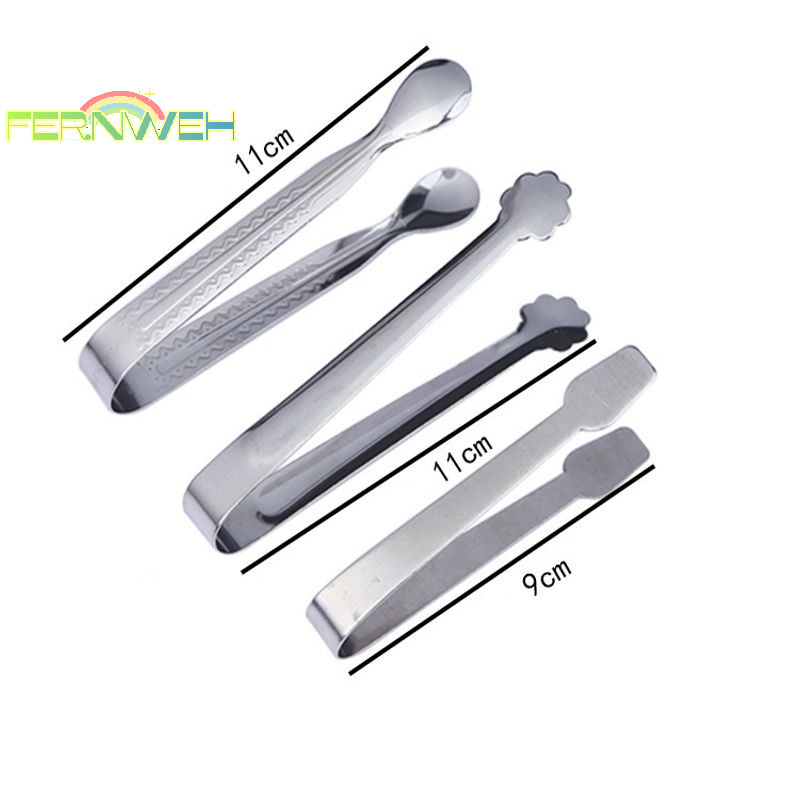 [Fernweh] 1 Kẹp Đường Thép Không Gỉ Kẹp Đá Dụng Cụ Nhà Bếp [MỚI]
