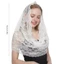 Ở Lại Vintage Ren Veil Cho Đám Cưới Cô Dâu Latin Mass Khăn Trùm Đầu Veil Cho Cô Dâu Nhà Thờ Công Giáo Mantilla Veil Headcovering