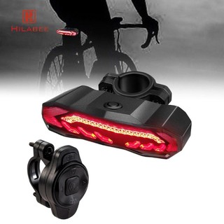 Đèn hậu HILABEE Cảnh báo điều khiển từ xa và di động phía trước chống nước cho