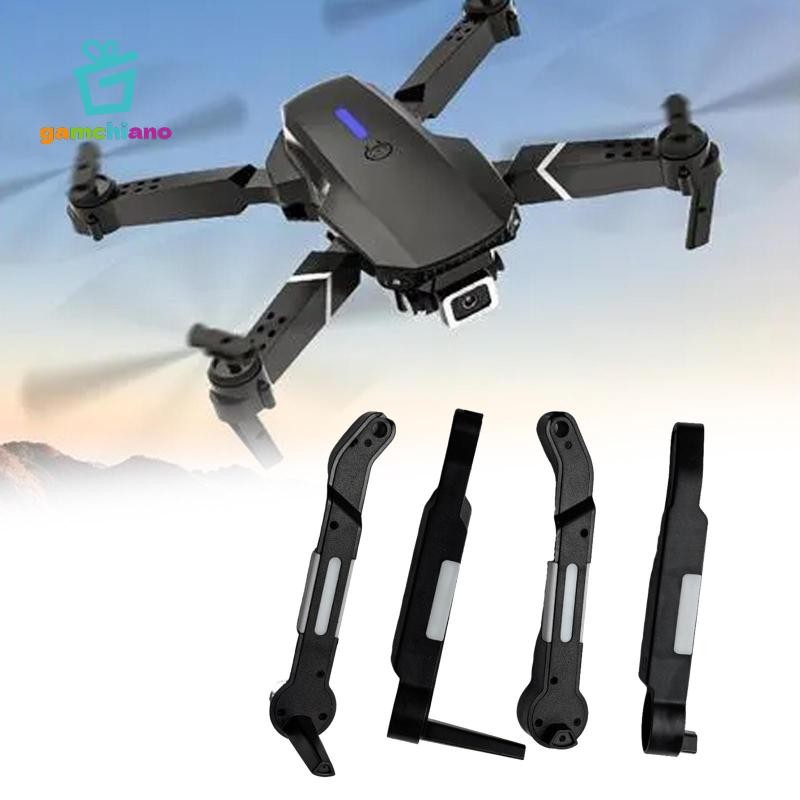 Gamchiano 4 Máy Bay Không Người Lái Bộ Cánh Tay Động Cơ Phía Trước Và Phía Sau Lắp Ráp Phụ Kiện Chuyên Nghiệp Trục Cánh Tay Một Phần Cho E88 Quadcopter Thay Thế