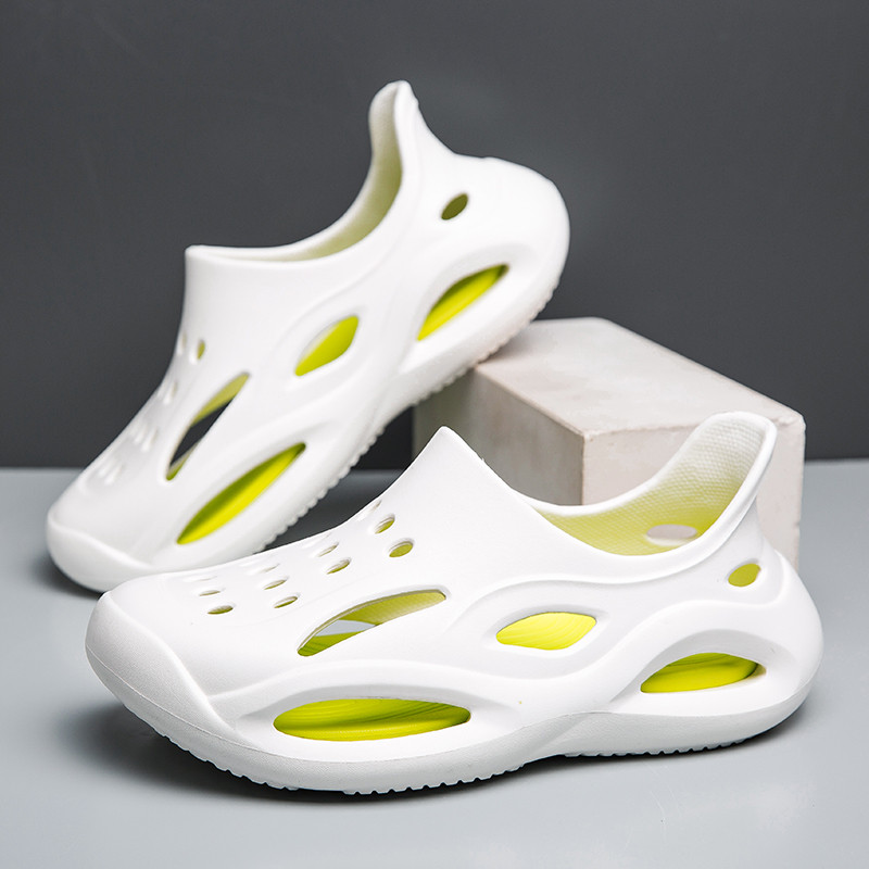 Dép EVA Nam Mùa Hè Chống Thấm Nước, Slip-on, Mềm, Thời Trang, Đi Biển
