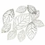 Flgo 100 Miếng Trang Trí Kim Loại Lá Filigree Kích Thước Hỗn Hợp Lá Trang Sức Làm Thành Phần Kim Loại Thủ Công Tôn Dáng