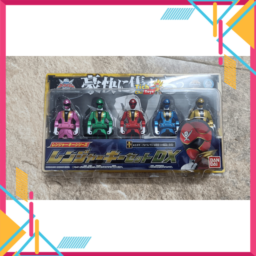 (Rẻ Nhất Shopee) Set Ranger Keys - Chìa Khóa Biến hình hải tặc Kaizoku ...