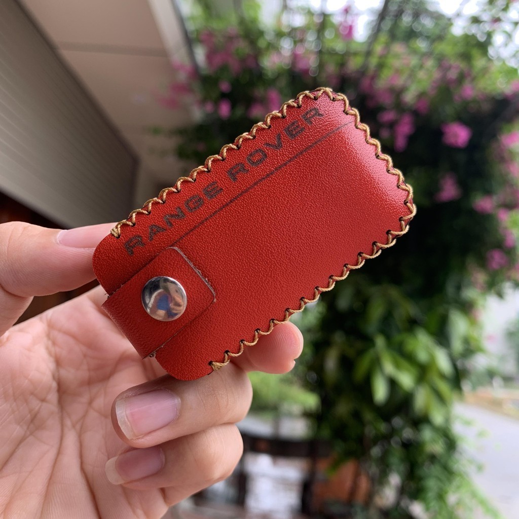 Bao da chìa khóa ô tô Range Rover, Land Rover, RangeRover, Jaguar Handmade da nhập