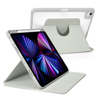 360 ° Xoay Trong Suốt Acrylic Cứng Ốp Lưng Samsung Galaxy Tab S11 Ultra 14.6 inch 2025 S10 Ultra S9 Ultra 14.6 2024 Có Khe Cắm Bút