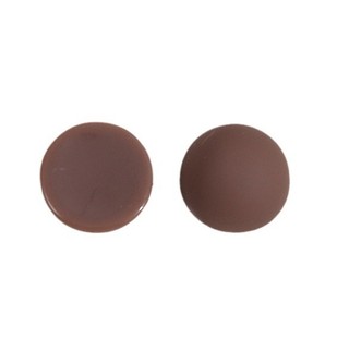 12mm Mờ Cao Su Sơn Màu Đồng Màu Nửa Viên Thuốc Miếng Dán Vỏ Điện Thoại Bông Tai DIY Trang Sức Phụ Kiện Chất Liệu Bán Buôn