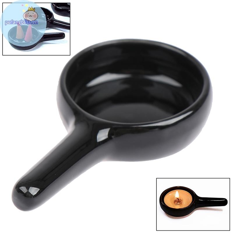 Giá đỡ đầu đốt hương thơm bằng gốm Pufangbliss VN