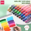 Bút Sáp Dầu Dạng Vặn Deli Màu Sáp Dầu Bút Xoay 12/24/36 Màu Tươi Sáng Mịn Rửa Trôi Được An Toàn Trẻ Nhỏ