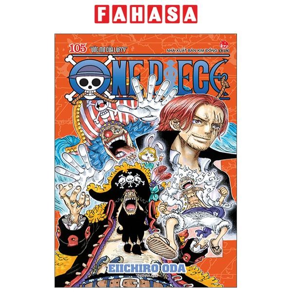 Sách - One Piece - Tập 105 - “Giấc Mơ Của Luffy” - Bản Bìa Áo (Tái Bản 2025)