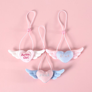 Thú Cưng Trái Tim Cánh Cổ Mèo Kẻ Sọc Khăn Chó Con Teddy Thiên Thần Vòng Cổ Công Chúa Dễ Thương Cổ Trang Sức