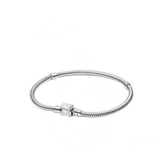 Vòng tay bạc sterling Marvel với logo gắn clasp chắc chắn - HL2W
