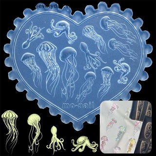 [savemoneyeveryday] 1 Cái Chủ Đề Đại Dương Cá Vàng Biển Sao Biển Anh Đào Dâu 3D Acrylic Móng Tay Khuôn Trang Trí Móng Tay DIY Khuôn Làm Móng Tay Silicon [vn]