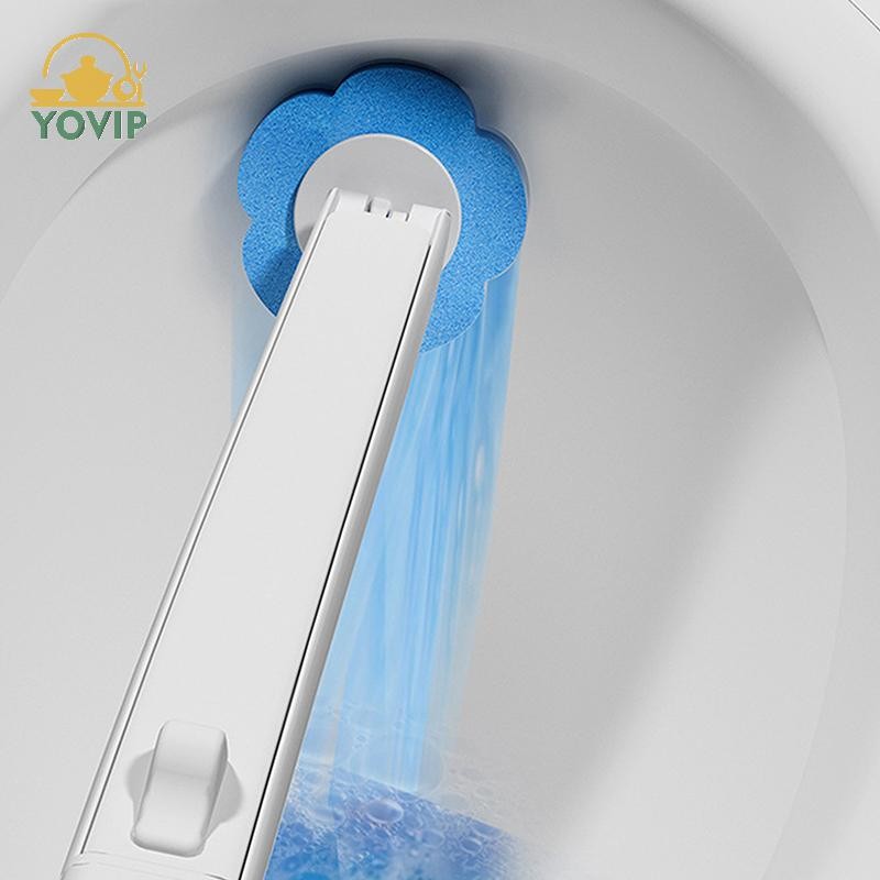YOVIP 18 / 36 Chiếc Bàn Chải Vệ Sinh Dùng Một Lần Thay Thế Vệ Sinh Bộ Bát Làm Sạch Bàn Chải Wc Dụng Cụ Phụ Kiện VN