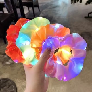 Mới! LED vòng tròn đầu phát sáng - Phụ kiện đuôi ngựa trendy